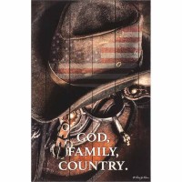 Plaque Wall God Country Mdf 12x18 Plaque Wall God Country Mdf 12x18