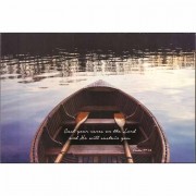 2pk -Plaque Wall Cast Cares Ps 55:22 Mdf 12x8 - (Pack of 2)