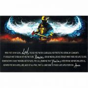 Plaque Wall Firefighter Put Gear On Mdf - (Pack of 2)