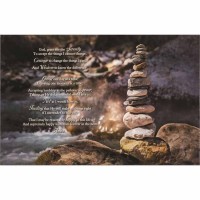 Plaque Wall Serenity Prayer Mdf 17x11