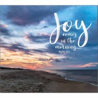 Plaque Wall Joy Comes In The Morning Mdf