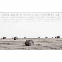 Plaque Wall Farmer's Prayer Mdf 20x12