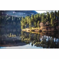 Plaque Wall I Believe In The Sun Mdf 20x13