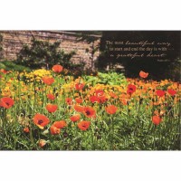 Plaque Wall Beautiful Way Ps.107:1 Mdf30x20