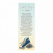 Plaque Wall Footsteps Mdf 4x11 - (Pack of 2)