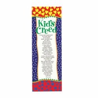 2pk -Plaque Wall Kid's Creed Mdf 4x11 - (Pack of 2)