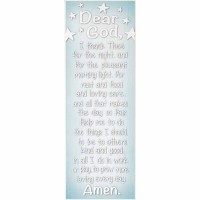 Plaque Wall Boy Teach Us To Luke 11:1 Mdf