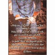 Plaque Wall Man Of God Mdf 5x7 - (Pack of 2)