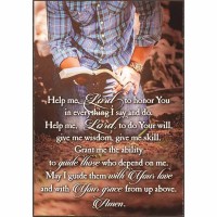 2pk -Plaque Wall Man Of God Mdf 5x7 - (Pack of 2)