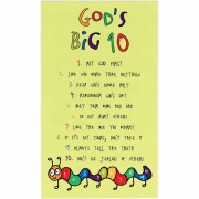 2pk -Plaque Wall God's Big 10 Mdf 6x10 - (Pack of 2) 2pk -Plaque Wall God's Big 10 Mdf 6x10 - (Pack of 2)