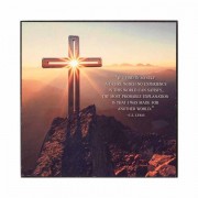 2pk -Plaque Tabletop Find Myself Mdf 6x6 - (Pack of 2)