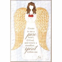 Plaque Wall Create In Me Ps. 51:10 Mdf 6x9 Plaque Wall Create In Me Ps. 51:10 Mdf 6x9