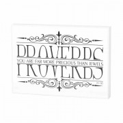2pk -Plaque Wall You Ar More Precious Prov.31:10 - (Pack of 2)