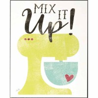 Plaque Wall Mix It Up Mdf 8x10