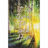 2pk -Plaque Wall Time To Seek Hos 10:12 Mdf 8x12 - (Pack of 2)