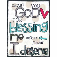 Plaque Wall Thank You God Mdf 9x12 Plaque Wall Thank You God Mdf 9x12