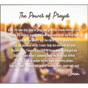 2pk -Plaque Wall Football Prayer Mdf 9x8 - (Pack of 2)