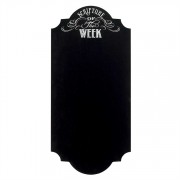 Plaque Chalkbrd Scriptur Of The Week Mdf