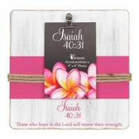 Plaque Wall Those Who Hope Is.40:31 Mdf