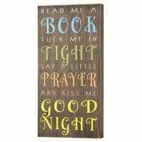 Plaque Wall Read Me A Book Tuck Me In Tight