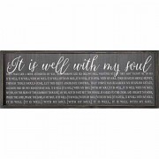 Framed Wall Art Well With Soul Wd 32x11