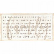 Framed Wall Art Family Grace Wd 32x16