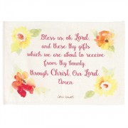 2pk -Placemat Bless Us 19 X 12 (2) - (Pack of 2) 2pk -Placemat Bless Us 19 X 12 (2) - (Pack of 2)