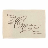 2pk -Placemat I Have Found-wedding Canv 17x11 - (Pack of 2)