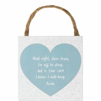2pk -Plaque Wall Boy Goodnight Dear Jesus Mdf - (Pack of 2) 2pk -Plaque Wall Boy Goodnight Dear Jesus Mdf - (Pack of 2)