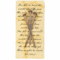 2pk -Plaq For God Do Loved Jn.3:16 Resin - (Pack of 2)