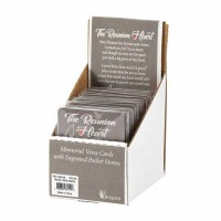 24pk -Pocket Stone Reunion Heart - (Pack of 24))