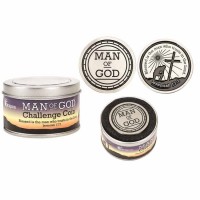 4pk -Pocket Stone Man Of God Zinc Al - (Pack of 4)