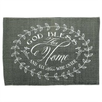 2pk -Rug-god Bless...24x36 Cotton - (Pack of 2)
