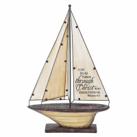 Sailboat-tt-acr/Resin-16.75 I Sailboat-tt-acr/Resin-16.75 I