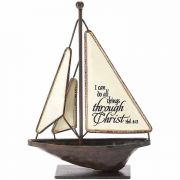 Sailboat I Can Do All Things Phil.4:13 - (Pack of 2)