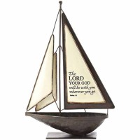2pk -Sailboat/tt- Metal/res-beige - (Pack of 2)