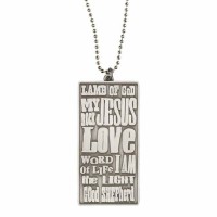 3pk -Auto Dangle Names Of Jesus Metal - (Pack of 3)