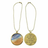 3pk -Auto Dangle Footprints Gold Zinc Al - (Pack of 3)