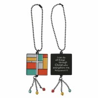 3pk -Auto Dangle Phil 4:13 Painted Zinc Al - (Pack of 3)