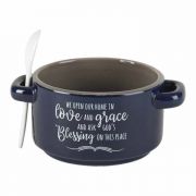Soupbowl We Open Our Home Dolomite 16oz - (Pack of 2)