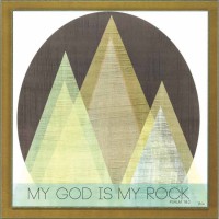 Plaque Stack Mountains Are Ps 18:2 Mdf10x10