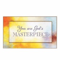 2pk -Plaque Stack You Are God's Eph2:10 Mdf 10x6 - (Pack of 2)
