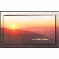 Plaque Stack I Will Be Greateful Mdf 8x5