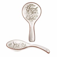 Spoon Rest Thank You For Food Ter Cot 9 Inches