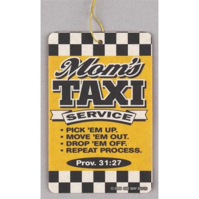 Air Freshener Vanilla Mom s Taxi Pack of 6 - 603799213202 - AF-33