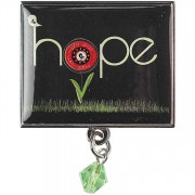 6pk -Amylee Weeks Brooch Hope 1.25x1.25in. Pack of 6