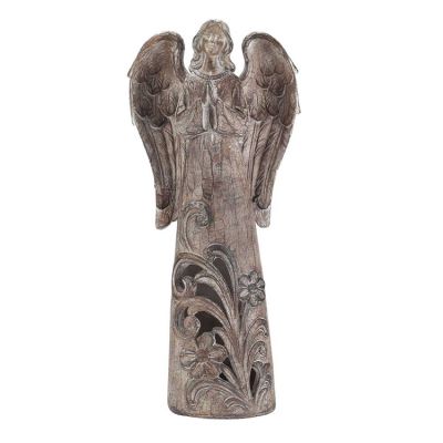 Angel Figurine Resin 12.5" Praying Hands - 603799590396 - ANGR-32