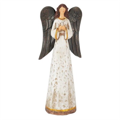 Angel Resin 8 Inch Dove Figurine (Pack of 2) - 603799104623 - ANGR-70