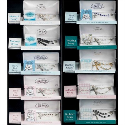 Assorted Cherishables Rosaries 20pc - 714611180838 - 38-0270