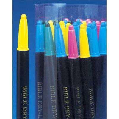 Assorted Color Dry Highlighter Pack of 36 - 603799364027 - MARK-14